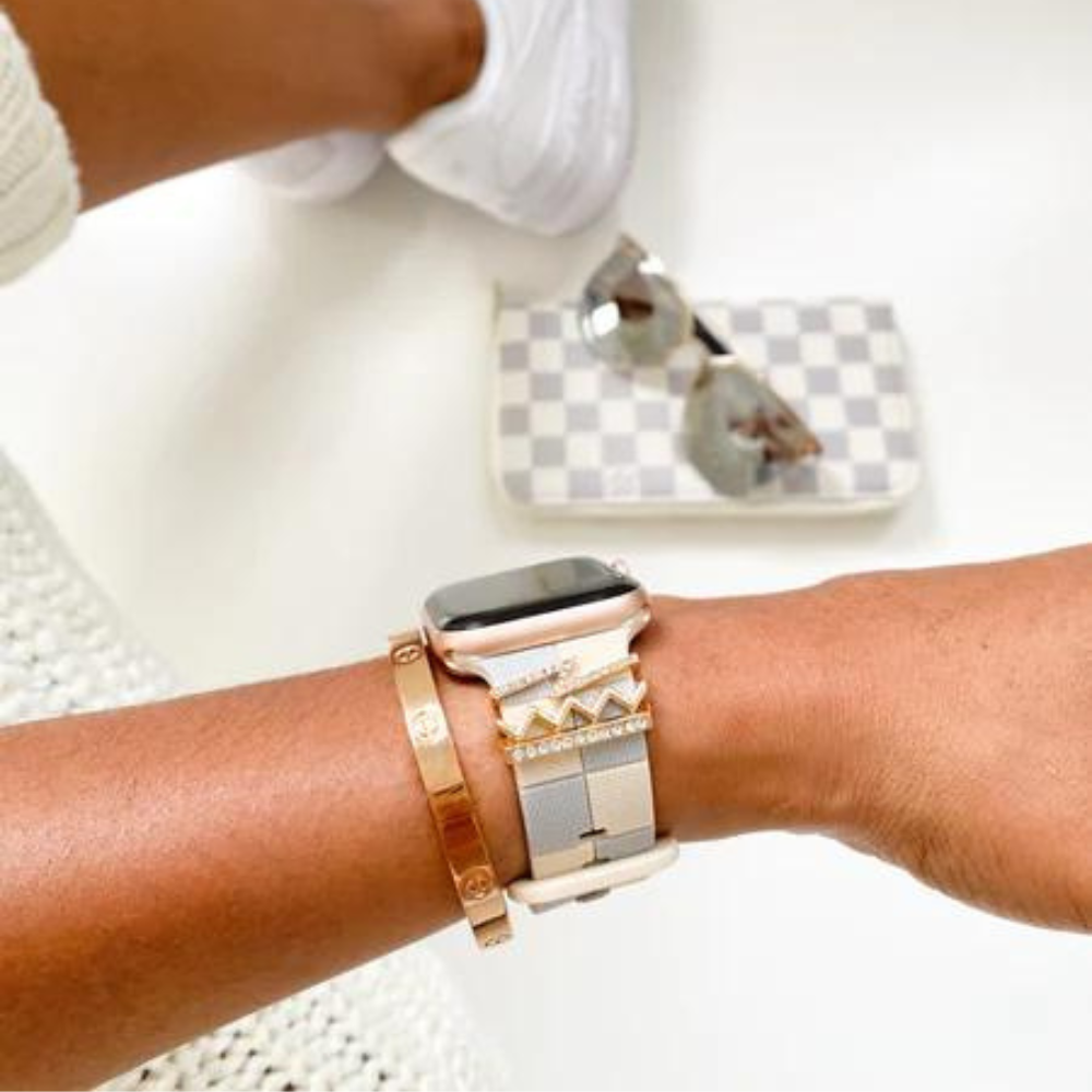 Downtown 2.0 Ivory Gray Apple Watch Band