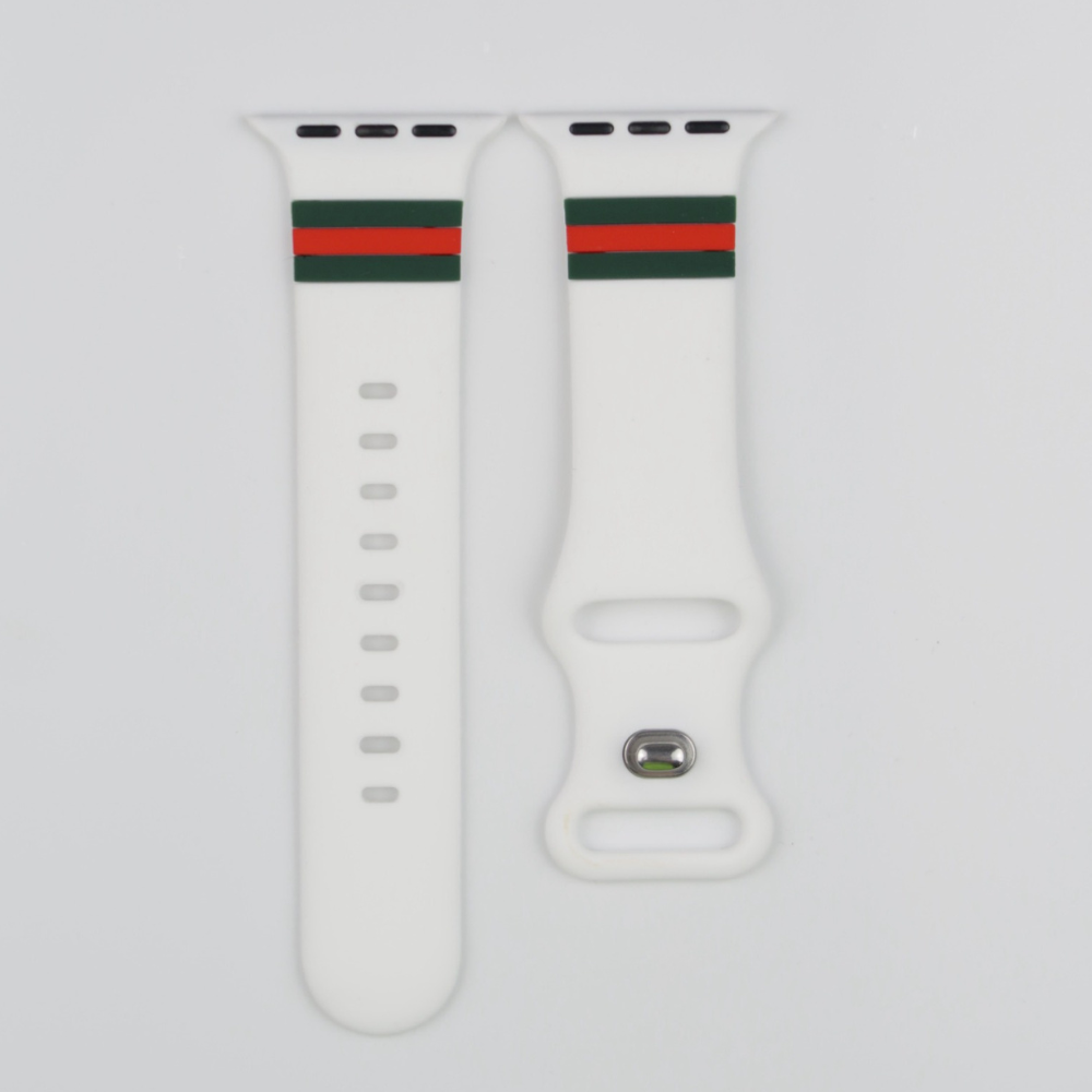 Classic White Green & Red