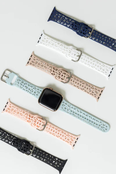 HAILEE LEOPARD CUT OUT APPLE WATCH BAND