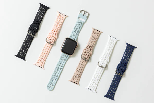 HAILEE LEOPARD CUT OUT APPLE WATCH BAND